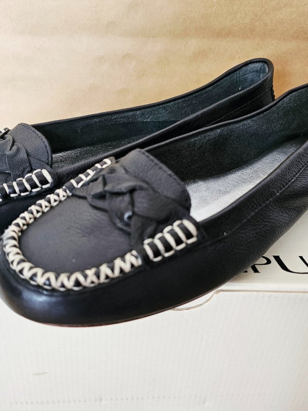 Banana Republic Ceres Woman's Leather Loafer, Shoes, Size 10, NIB